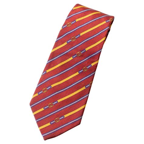 gucci tie 1980|vintage gucci ties for sale.